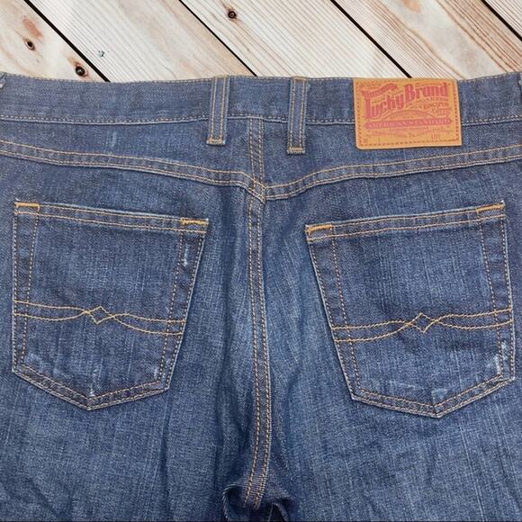 Lucky Brand Dark Blue Wide Leg Jeans - Picture 2 of 3